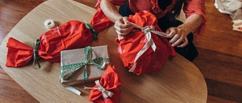 presents on a table