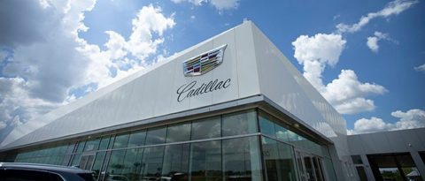 Sala de prensa de plano de planta Cadillac